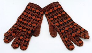 Gloves from the NAtional Museum of Scotland