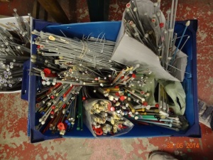 And more pairs of needles